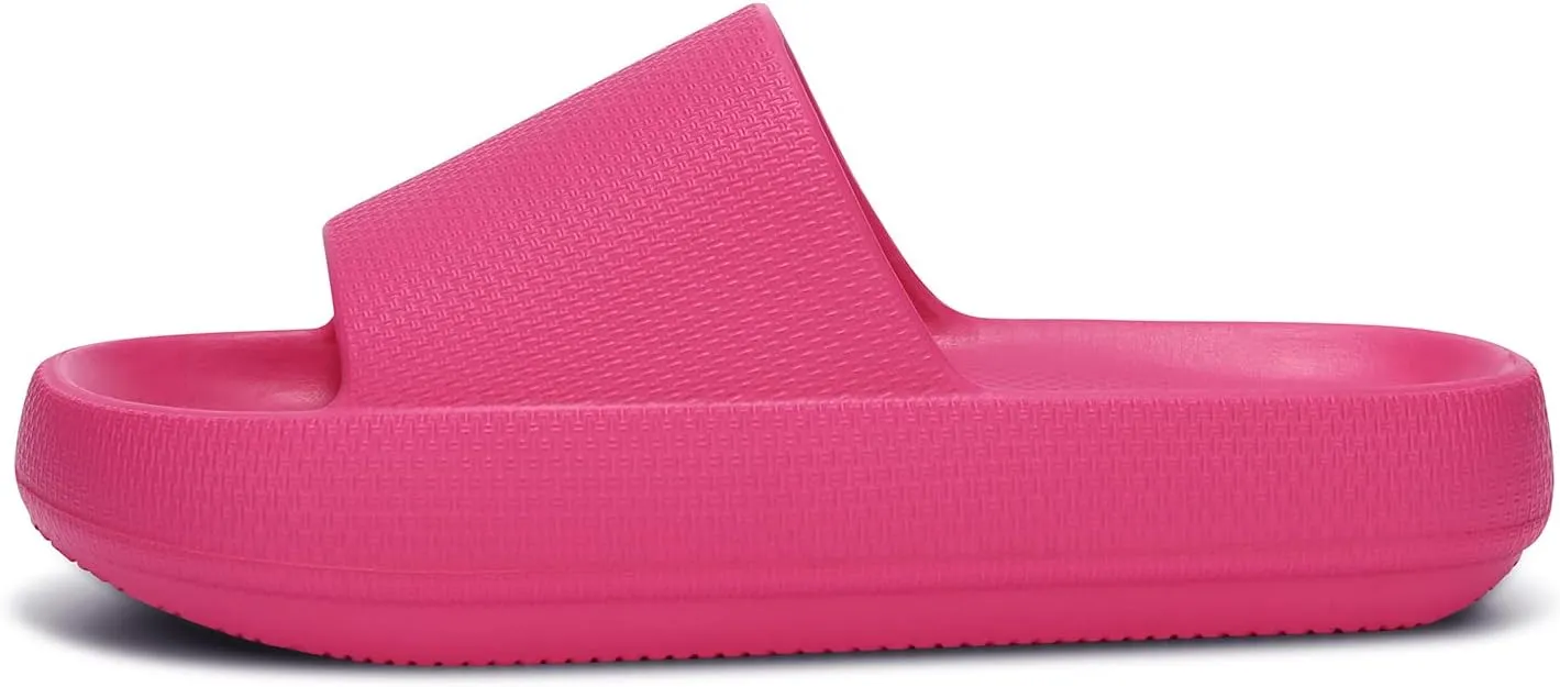 Dirk Slides for Women and Men Sandals Pillow Slippers Shower shoes Cushioned Cloud Slides