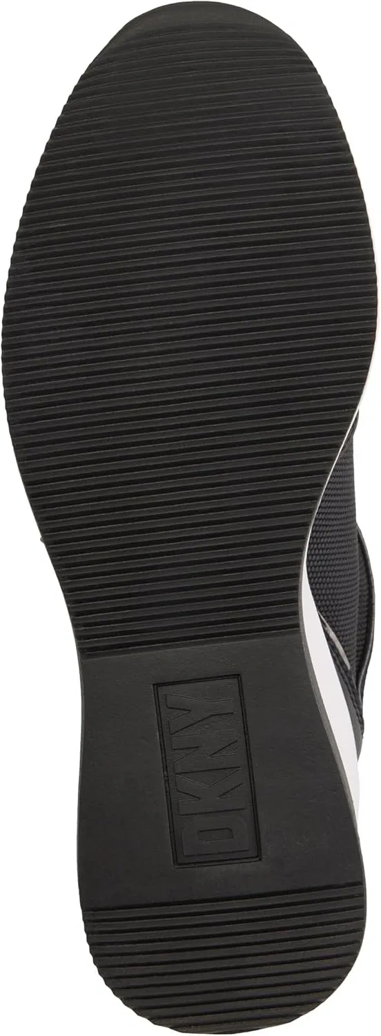 DKNY Women's Kai Lace Up Wedge Sneaker