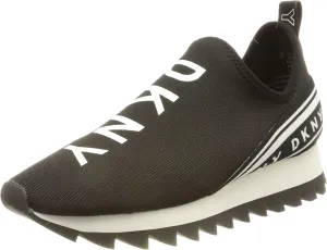 DKNY women's Rubber Sole Knit Low-top Sneaker