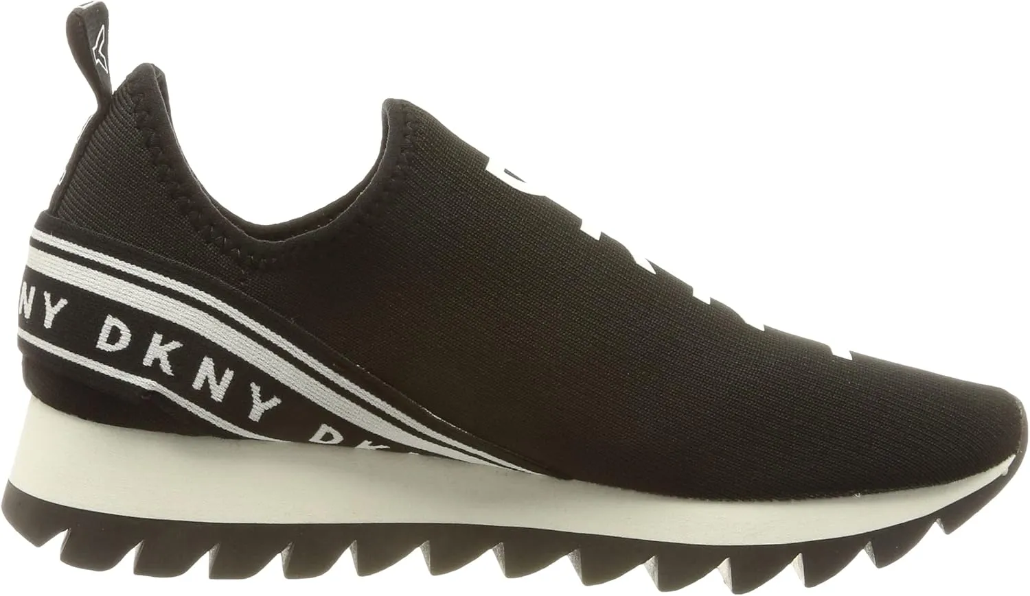 DKNY women's Rubber Sole Knit Low-top Sneaker
