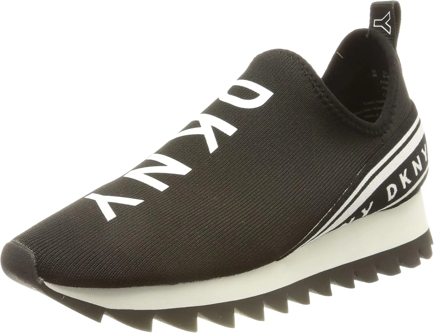 DKNY women's Rubber Sole Knit Low-top Sneaker