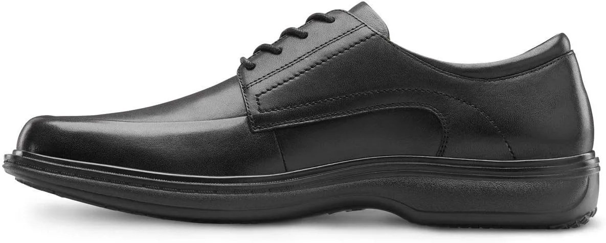 Dr. Comfort Classic Men's Therapeutic Diabetic Extra Depth Dress Shoe Leather Lace