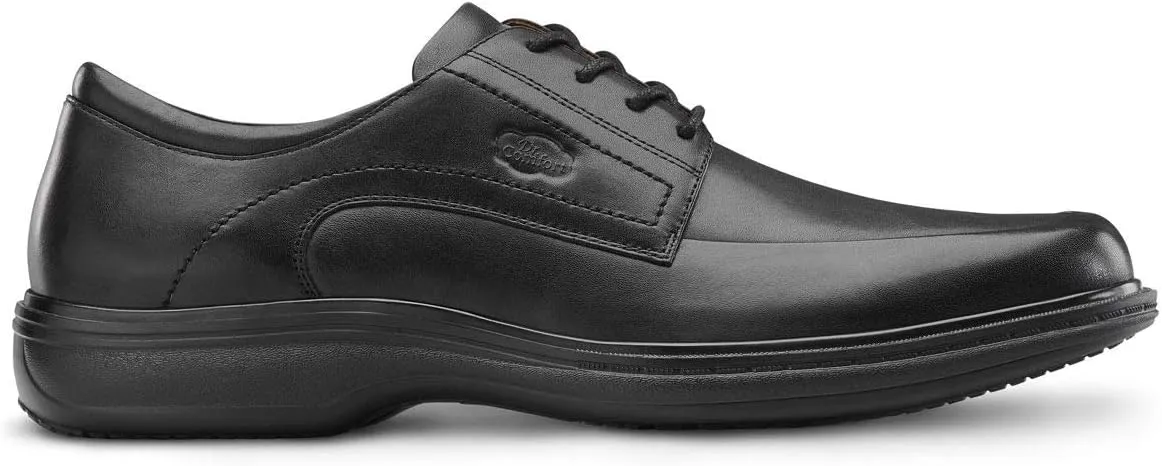 Dr. Comfort Classic Men's Therapeutic Diabetic Extra Depth Dress Shoe Leather Lace