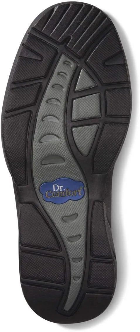 Dr. Comfort Stallion Mens Therapeutic Shoes w/Gel Inserts & Removable Insoles-Extra Depth Diabetic Walking Shoes for Men