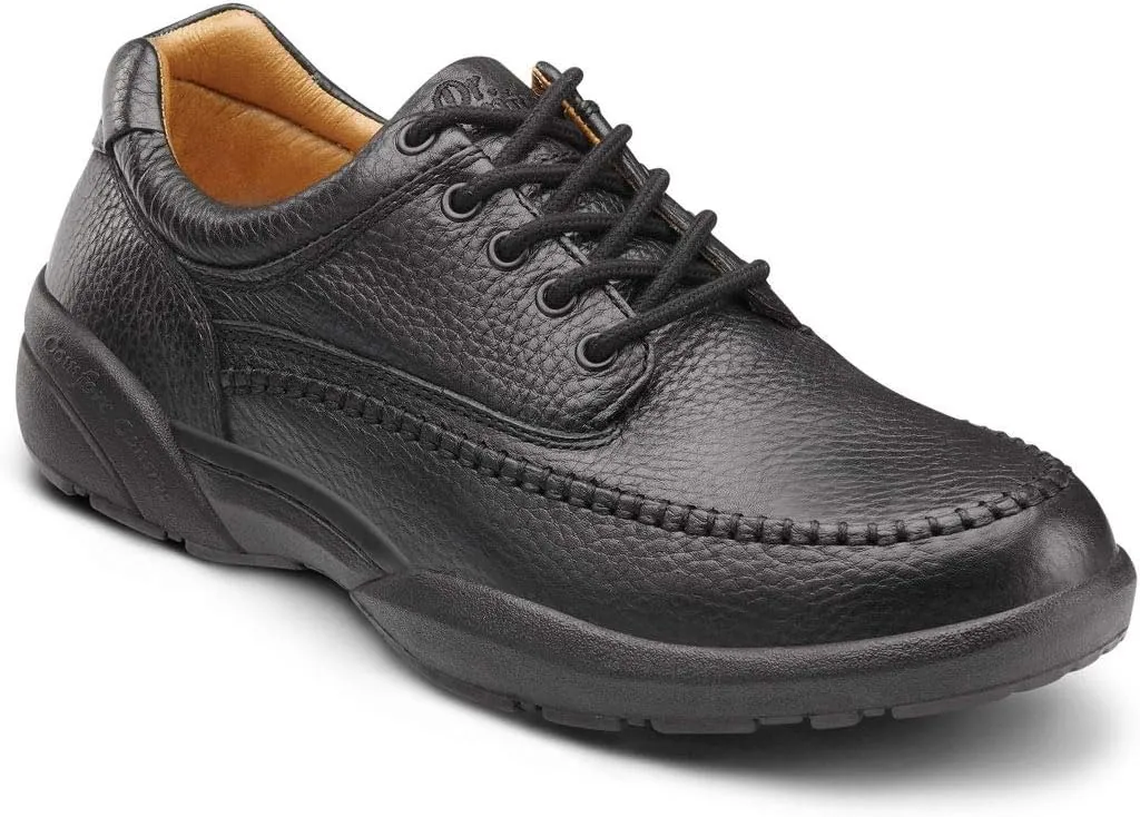 Dr. Comfort Stallion Mens Therapeutic Shoes w/Gel Inserts & Removable Insoles-Extra Depth Diabetic Walking Shoes for Men