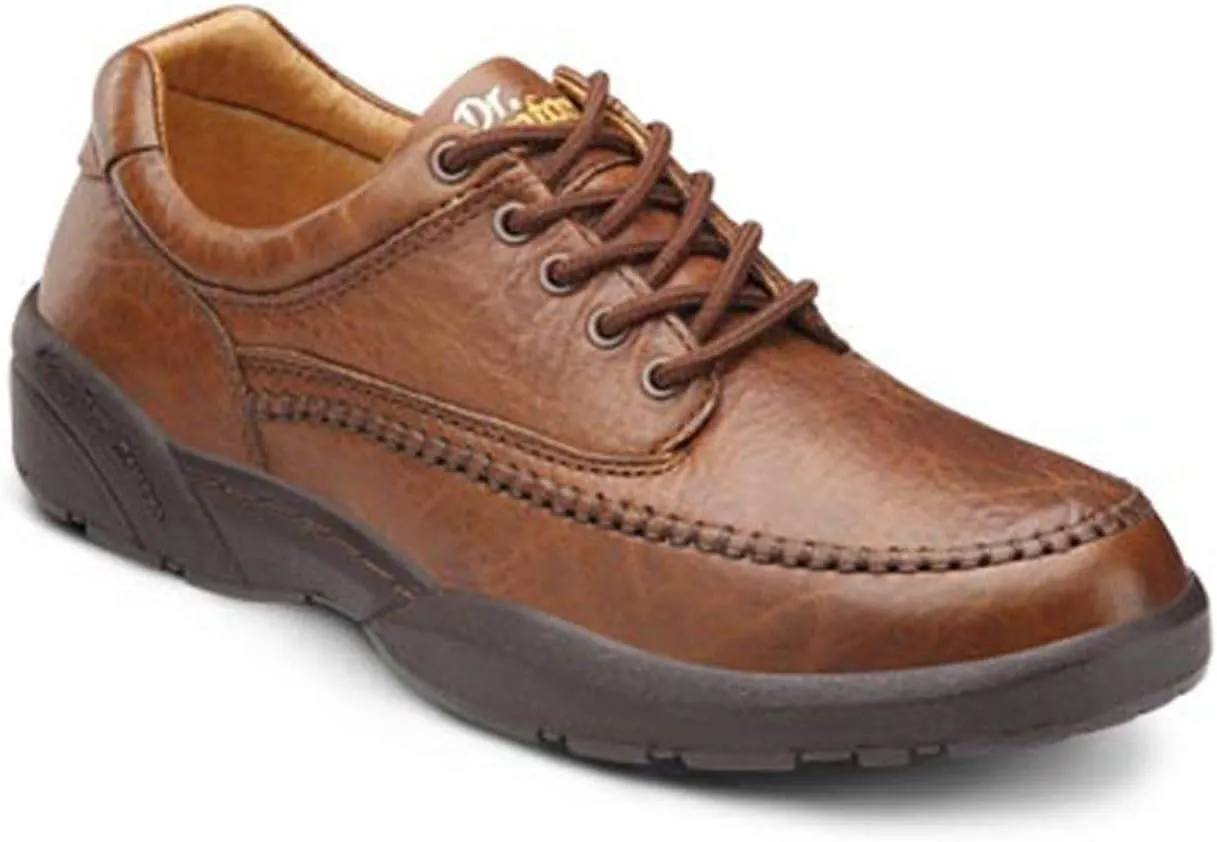 Dr. Comfort Stallion Mens Therapeutic Shoes w/Gel Inserts & Removable Insoles-Extra Depth Diabetic Walking Shoes for Men
