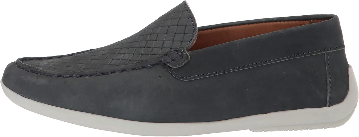 Driver Club USA Unisex-Child Kids Leather Fashion Luxury Driving Loafer with Venetian Detail