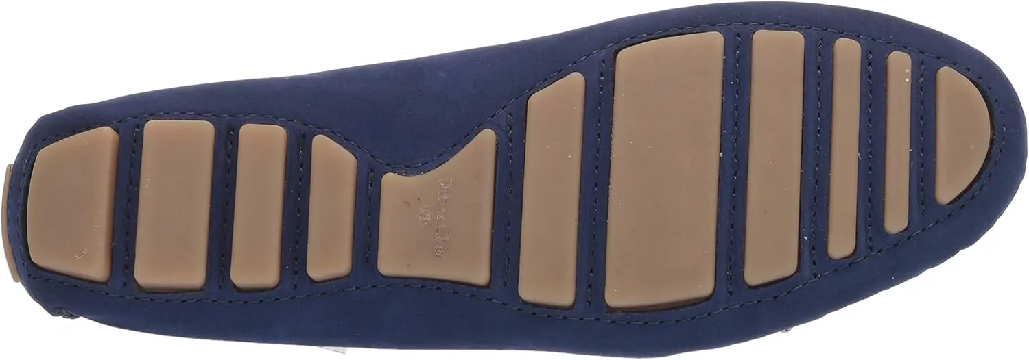Driver Club USA Women's Leather Nantucket Tie-Bow Loafer Driving Style