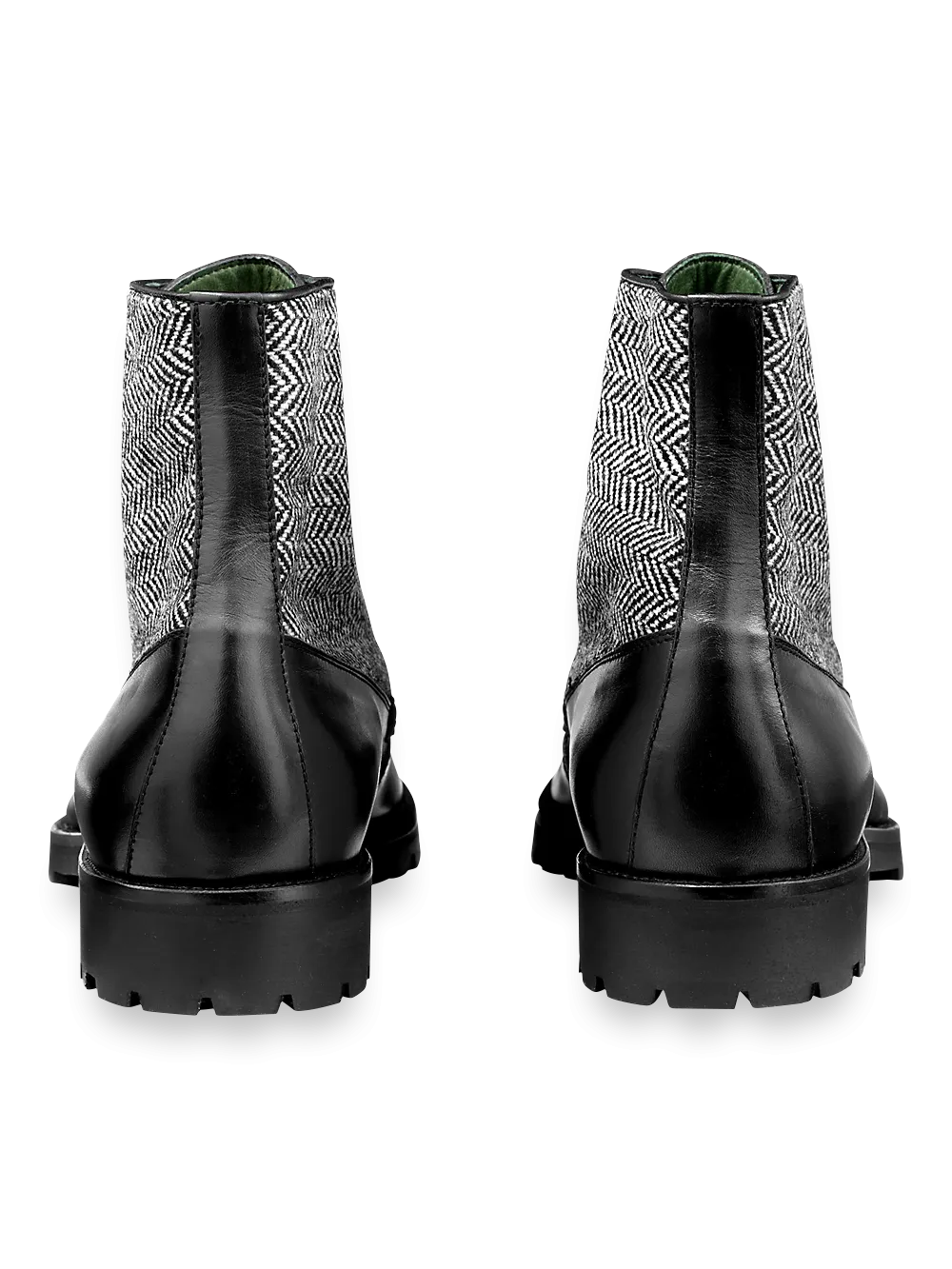 Duncan Lace Up Boot - Black