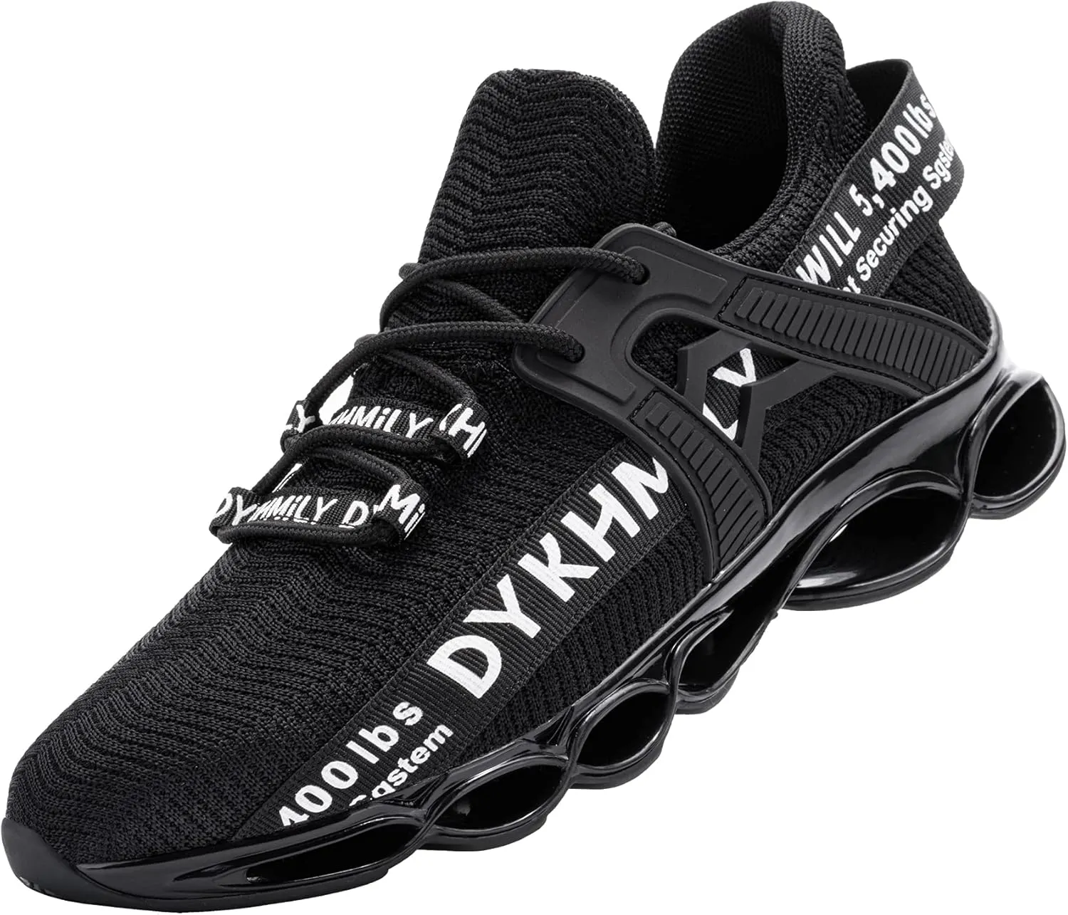 DYKHMILY Steel Toe Wide Sneakers for Women Lightweight Safety Shoes Breathable Slip on Work Shoe