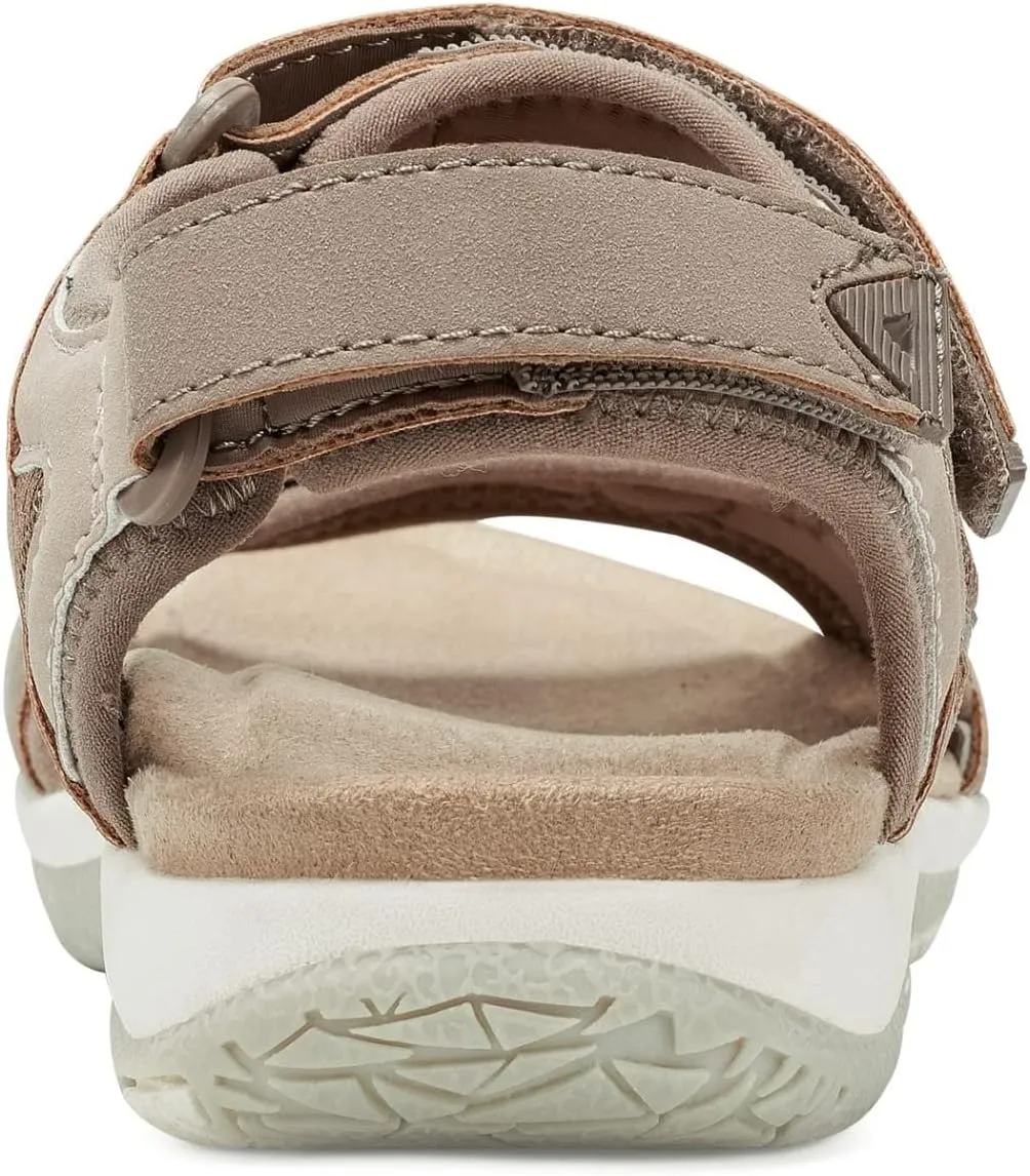 Earth Origins Women’s Skylar Sandal I Slip Resistant, Suede Sandals for Everyday