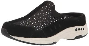 Easy Spirit Women's Travelstones Sneaker, Black 1, 8.5