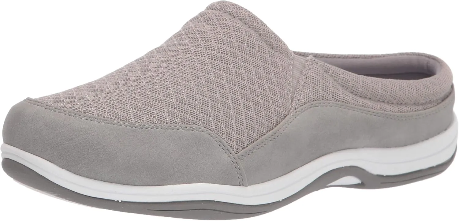 Easy Street Women's Athleisure Shoe Mule, Grey, 6 Wide
