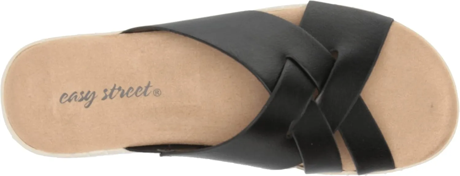 Easy Street Women's Brylee Flat Sandal Slide