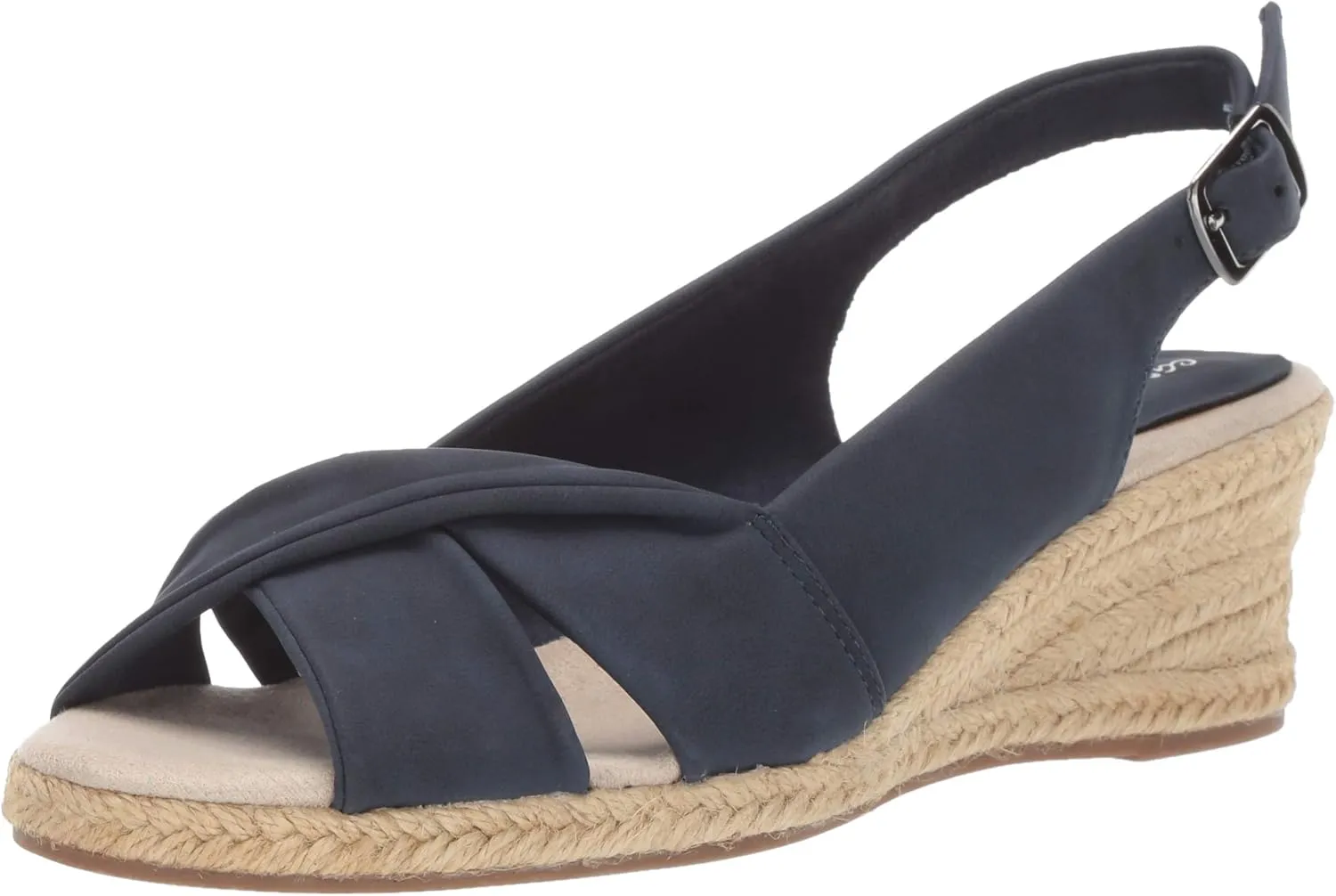 Easy Street Women's Maureen Espadrille Sandals Casual Shoes