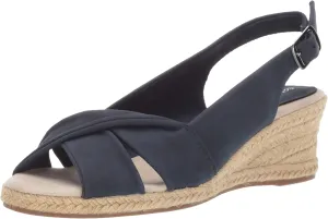 Easy Street Women's Maureen Espadrille Sandals Casual Shoes