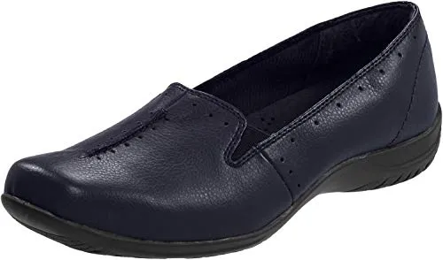 Easy Street Women's Purpose Sneaker, Navy, 10 X-Wide