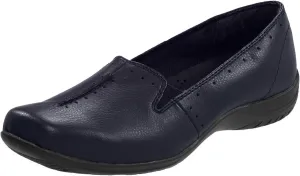 Easy Street Women's Purpose Sneaker, Navy, 7.5 Wide