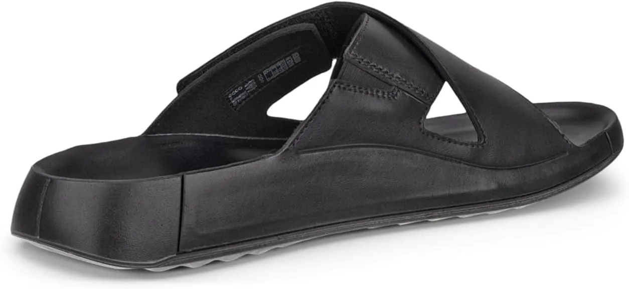 ECCO Men's Cozmo Two Band Cross Slide Sandal