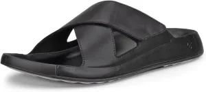 ECCO Men's Cozmo Two Band Cross Slide Sandal