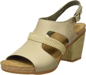 El Naturalista Women Mola N5031 Heeled Sandal Shoes, Piedra, EU 38 / US 8