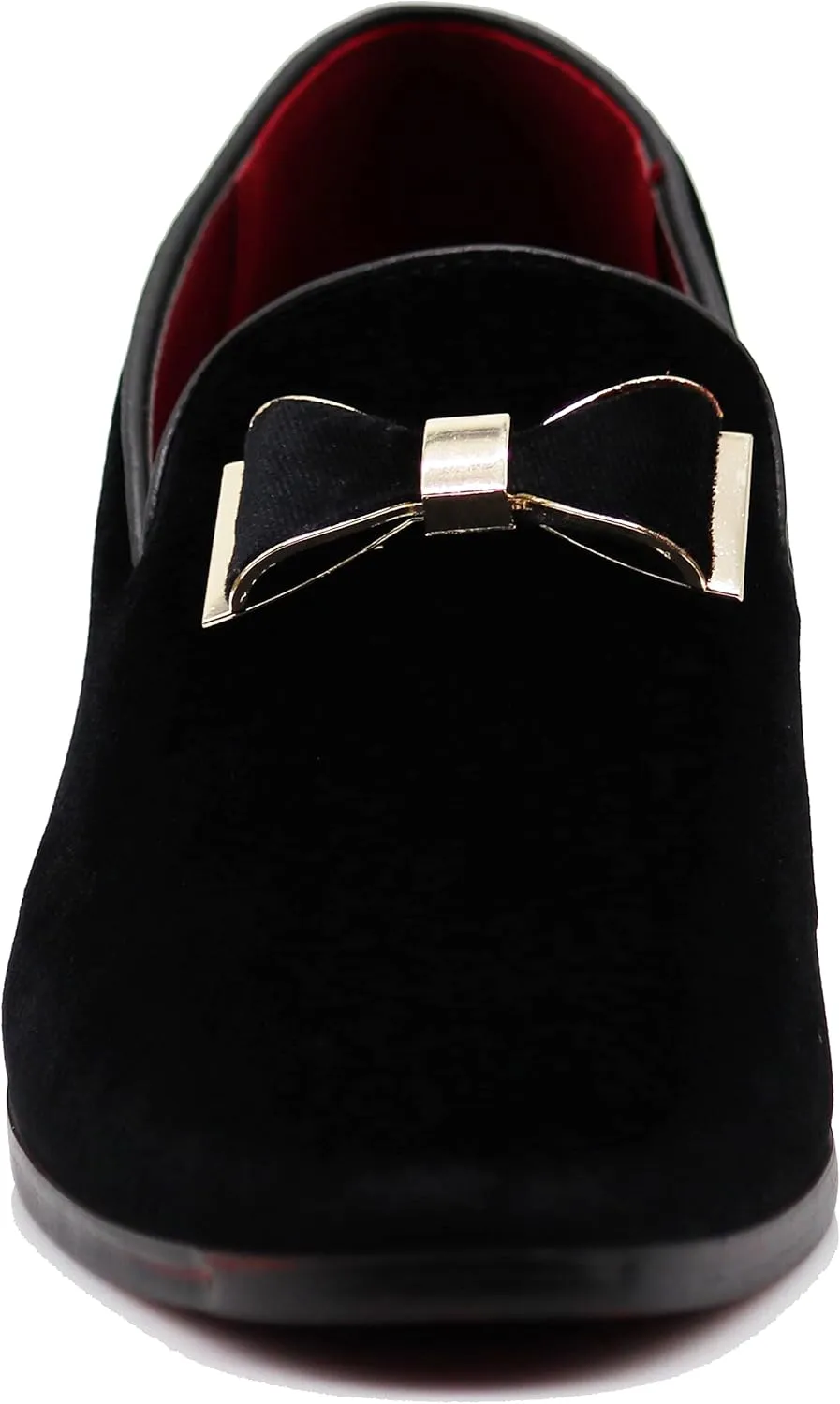 Enzo Romeo Men's Fashion Formal Tuxedo Slip On Loafer Velvet Dress Shoes SKO03