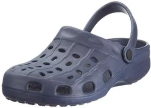 EVA Unisex Children's Clogs (8.5 US Toddler, Navy)