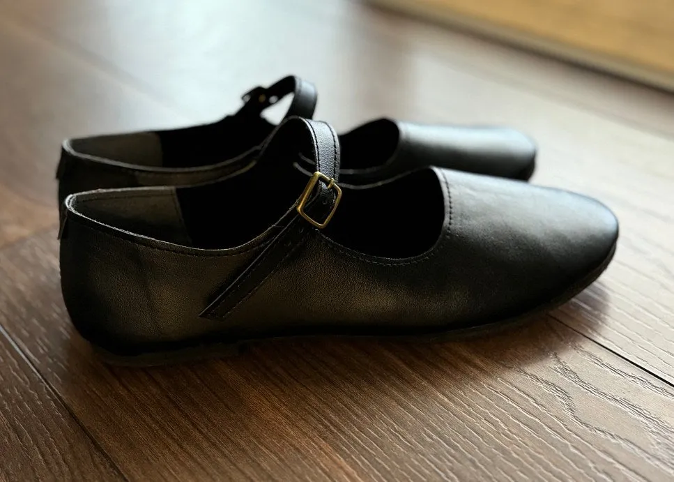 EVIE: Vegan Leather Ballet Flats 35 | 36 | 39