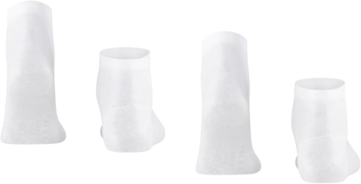 FALKE Men's Happy 2-Pack Sneaker Socks, Breathable, Cotton, Lightweight, 2 Pairs