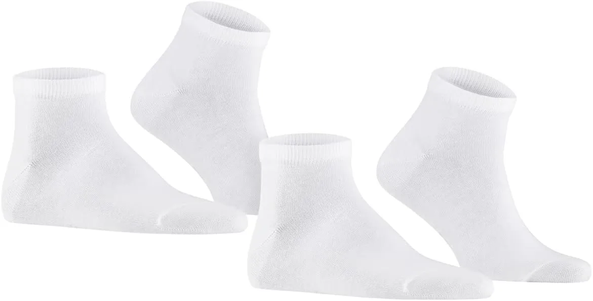 FALKE Men's Happy 2-Pack Sneaker Socks, Breathable, Cotton, Lightweight, 2 Pairs
