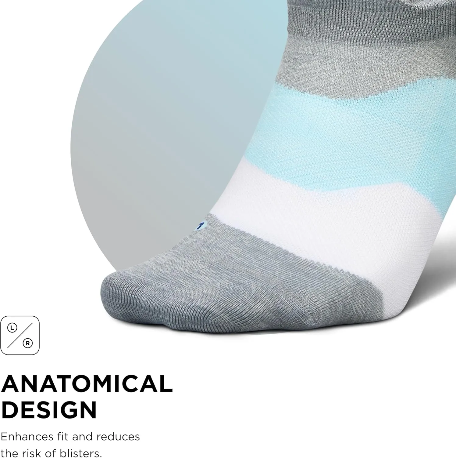 Feetures Elite Ultra Light Cushion Ankle Socks - Sport Sock with Targeted Compression