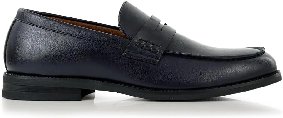 Ferro Aldo Dylan MFA19671 Classic Moc-Toe Penny Loafers for Men