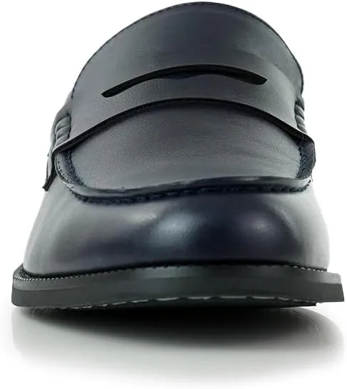 Ferro Aldo Dylan MFA19671 Classic Moc-Toe Penny Loafers for Men