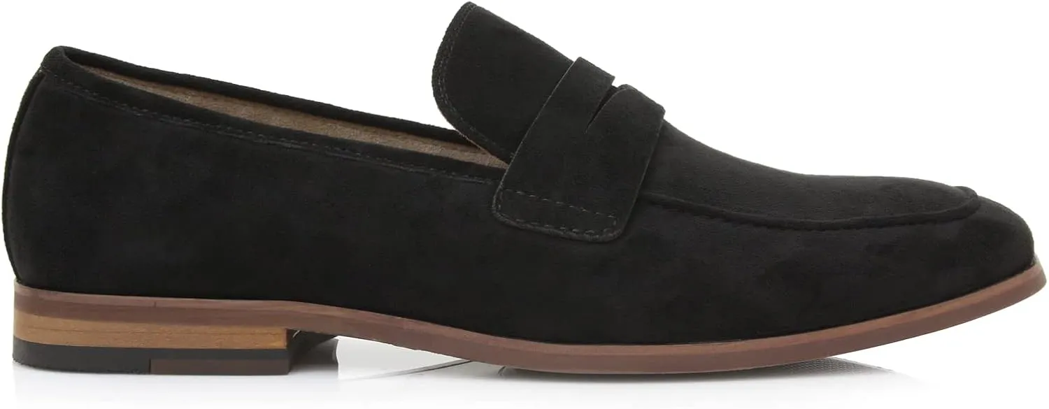 Ferro Aldo Dylan MFA19671 Classic Moc-Toe Penny Loafers for Men
