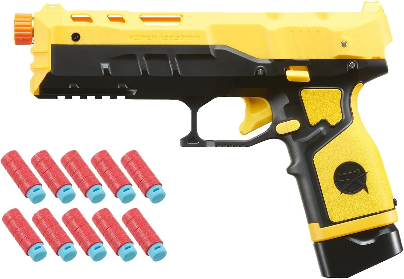 Fire Rat Nylon Viper 200S Foam Dart Blaster Pistol with 10 Shell