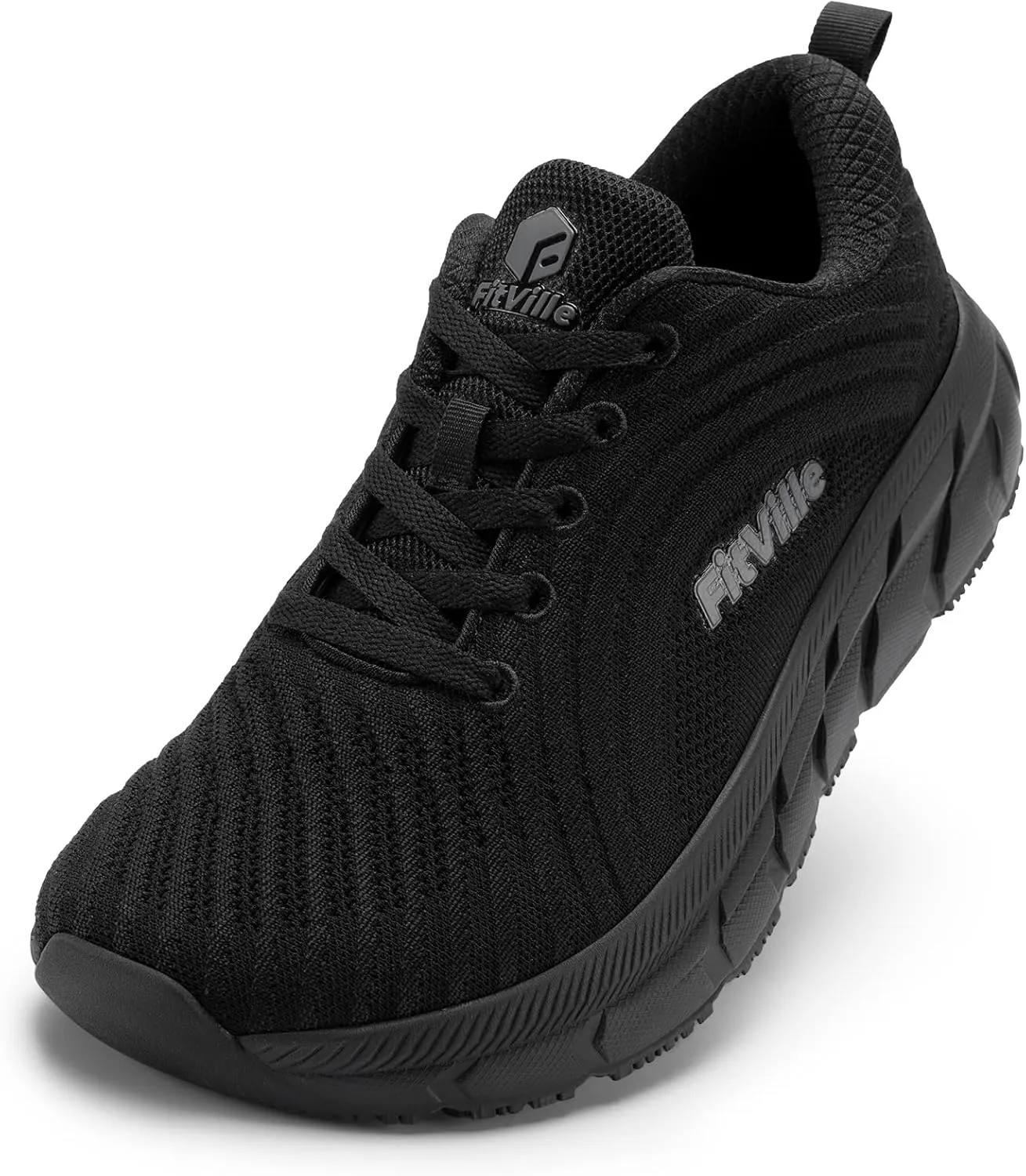 FitVille Wide Toe Box Shoes for Men Cushioned Well Extra Wide Width Running Shoes for Men Walking Comfortable Lightweight