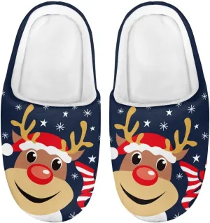 Flashideas Toddler Slippers Indoor Outdoor Anti-Skid Warm Cozy Foam Slide Soft Fuzzy Slippers