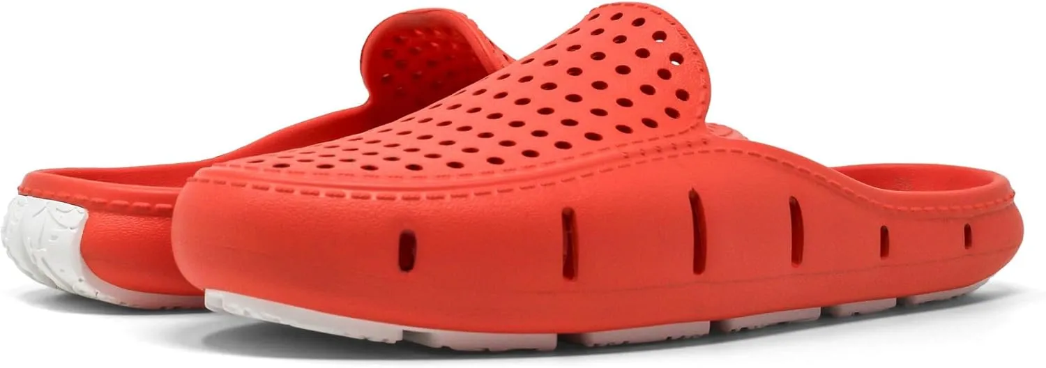 Floafers Sunset Slide - Unisex Slides - Sectional Traction - Utility Hole at Heel - Scuff-Proof Rubber Outsole