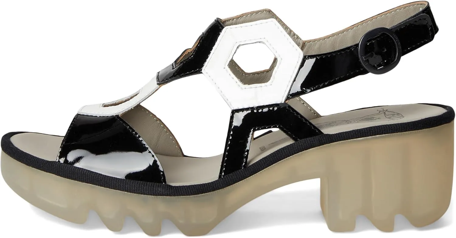 FLY London Women's Tewa573fly Heeled Sandal