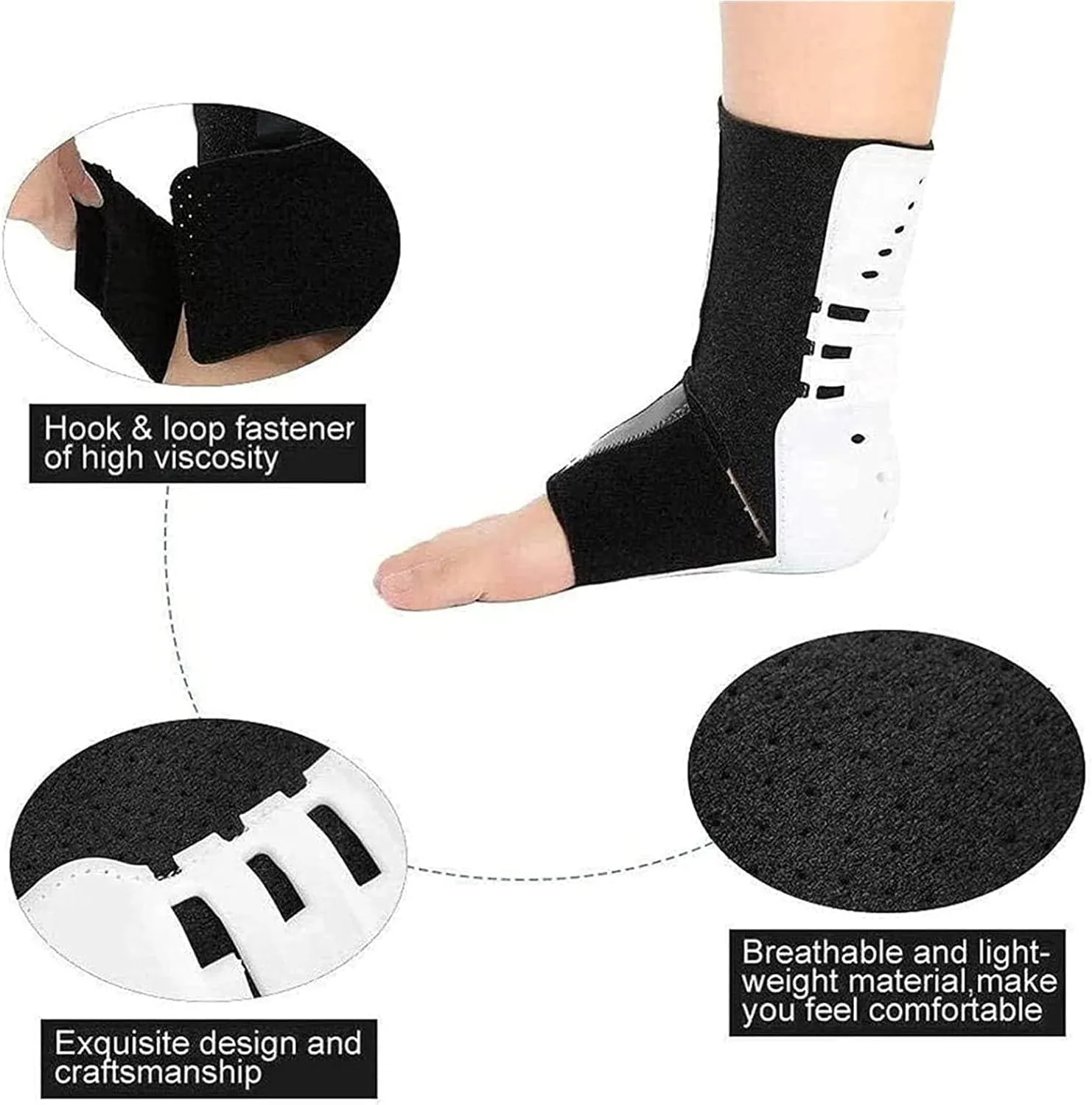 Foot Drop Brace for Walking Lifting Shoes, Foot Lift AFO Foot Drop Brace for Walking, Ankle Brace, Drop Foot Brace with Shoes, Stroke Recovery Equipment, Adjustable Ankle Brace