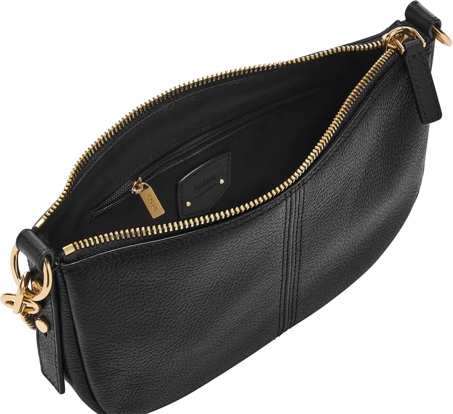 Fossil Women's Jolie Leather Small Shoulder Bag Purse Handbag for Women