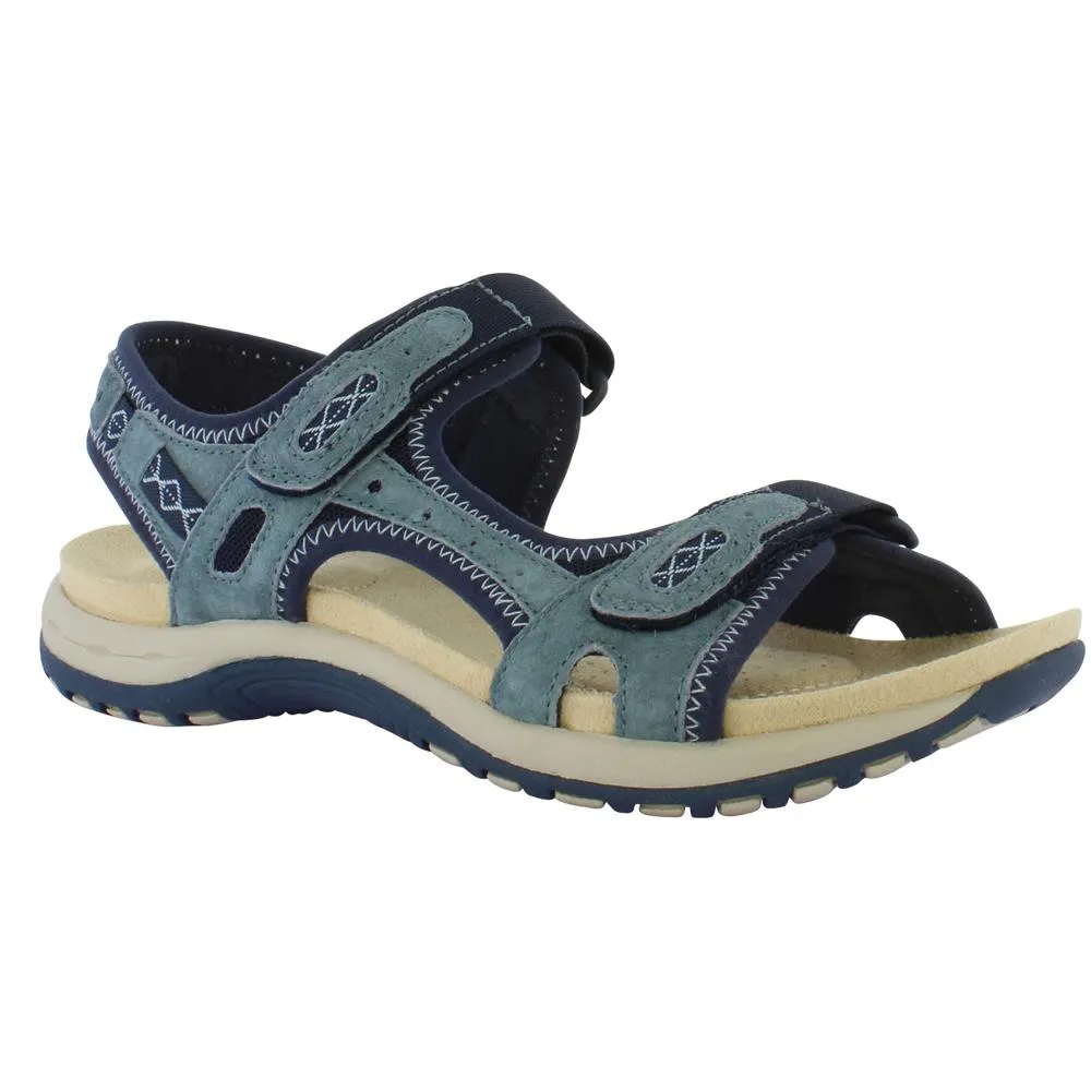 Free Spirit Ladies Frisco Navy Sandals