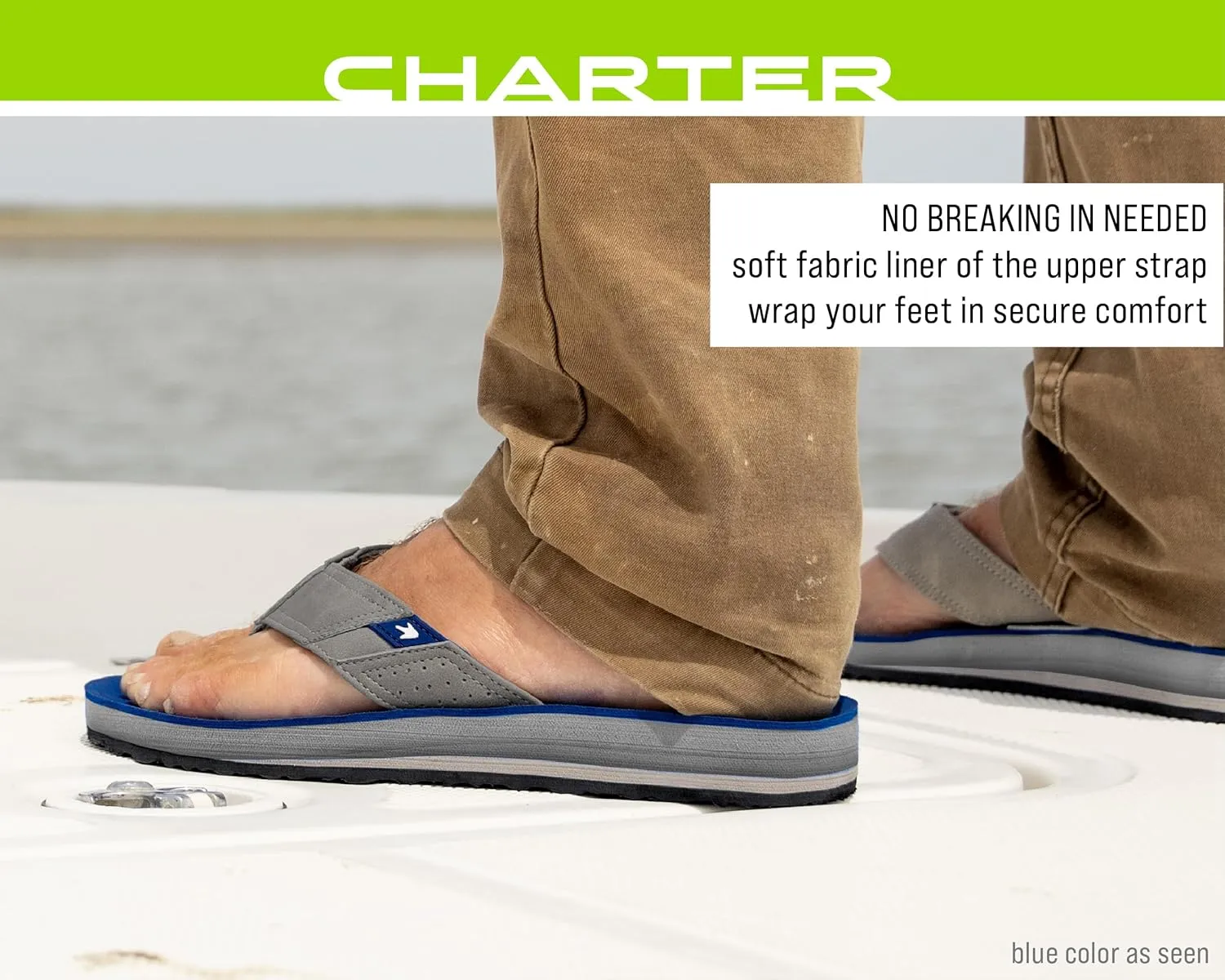 FROGG TOGGS Men's Charter Sandal Athletic-Water-Shoes