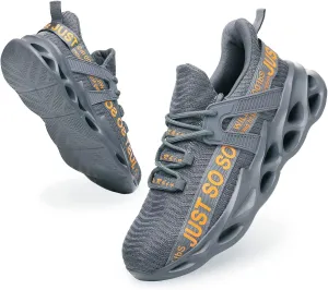 Furuian Steel Toe Shoes for Women Men Lightweight Safety Shoes Comfortable Steel Toe Sneakers Work Shoes