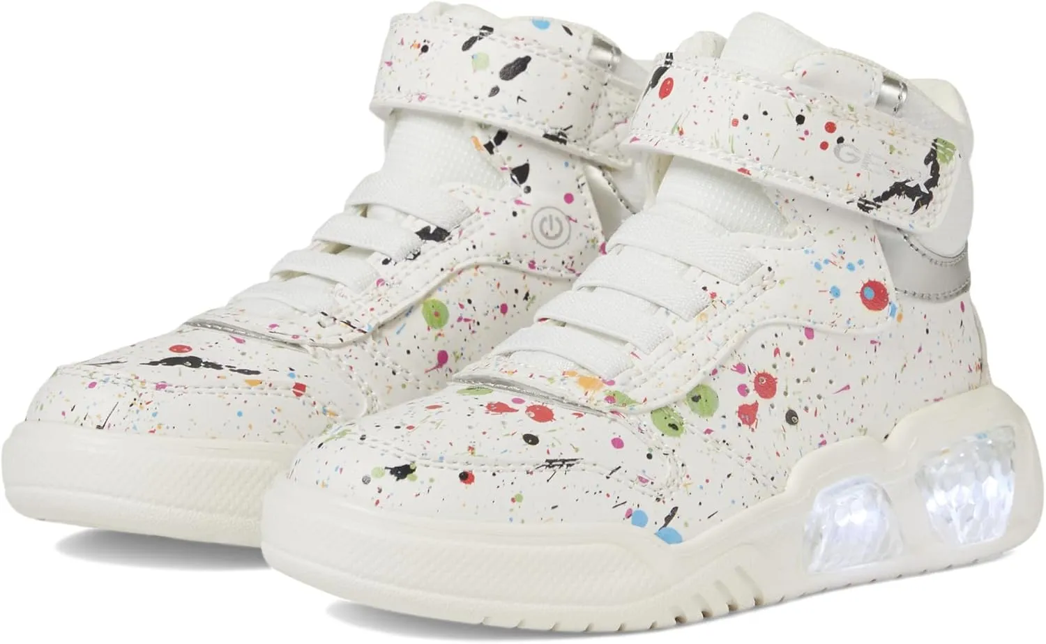 Geox Girl's Illuminus 3 (Toddler/Little Kid) Sneaker