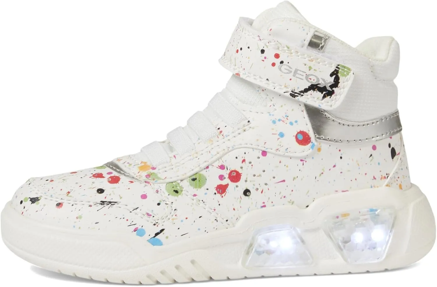 Geox Girl's Illuminus 3 (Toddler/Little Kid) Sneaker