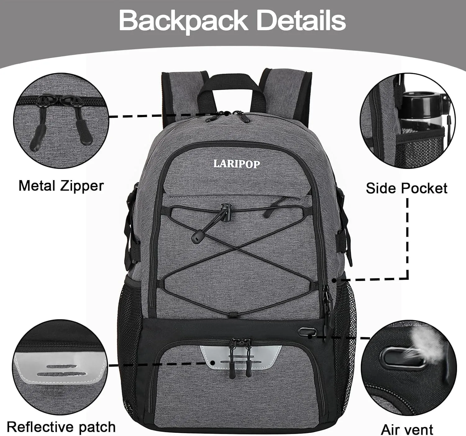 Gifts for Men,Basketball Backpack-Christmas Stocking Stuffers for Boys and Girls,Mens Gifts,Ball