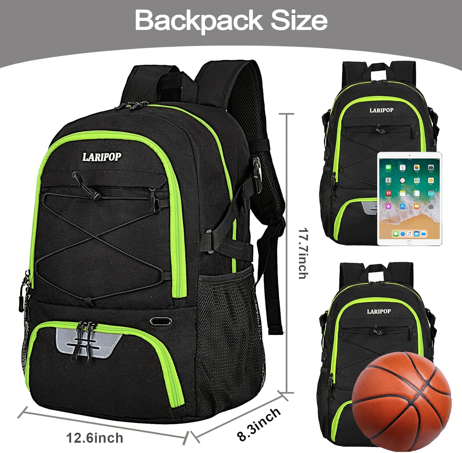 Gifts for Men,Basketball Backpack-Christmas Stocking Stuffers for Boys and Girls,Mens Gifts,Ball