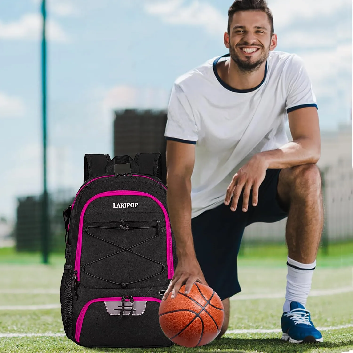 Gifts for Men,Basketball Backpack-Christmas Stocking Stuffers for Boys and Girls,Mens Gifts,Ball