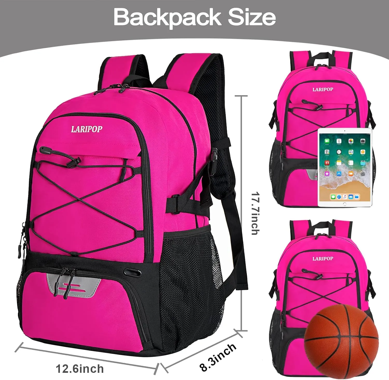 Gifts for Men,Basketball Backpack-Christmas Stocking Stuffers for Boys and Girls,Mens Gifts,Ball